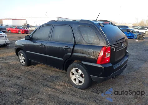 2009 Kia Sportage Lx V6 из США, поврежденный, VIN KNDJF723397635317